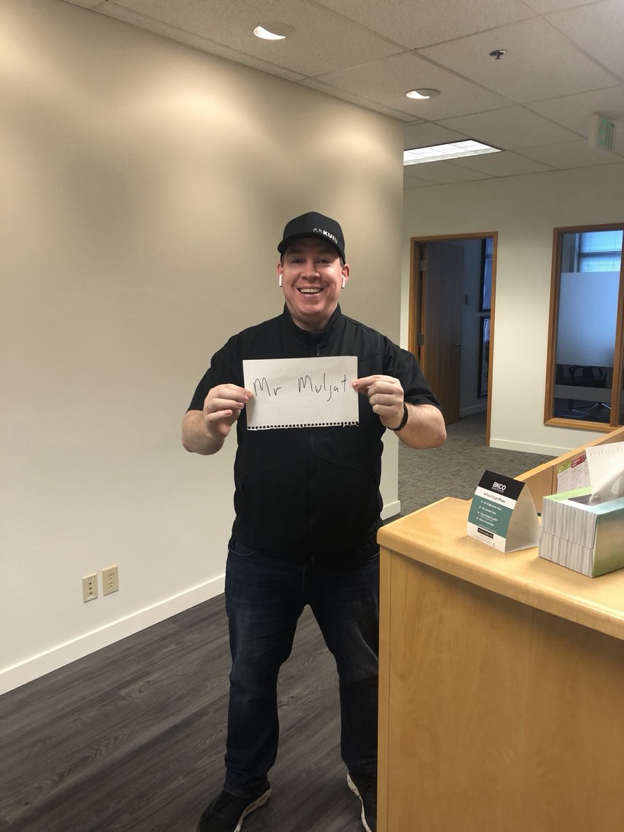 Ben Kinney, CRE4FREE's only client